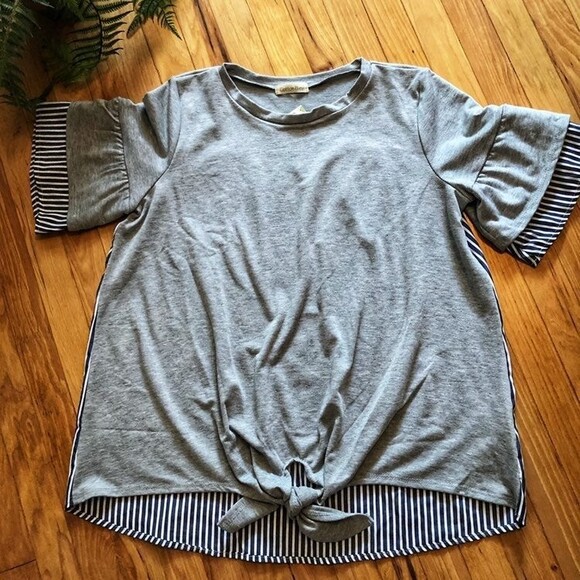 Cotton Bleu Tops - NWT Flirty Shirt